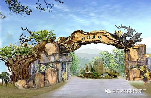 【太原復古假樹大門_大型假樹大門圖片】-